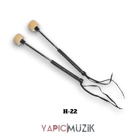 Yapıcı Bando Uzun Metal Davul Tokmağı, H-22