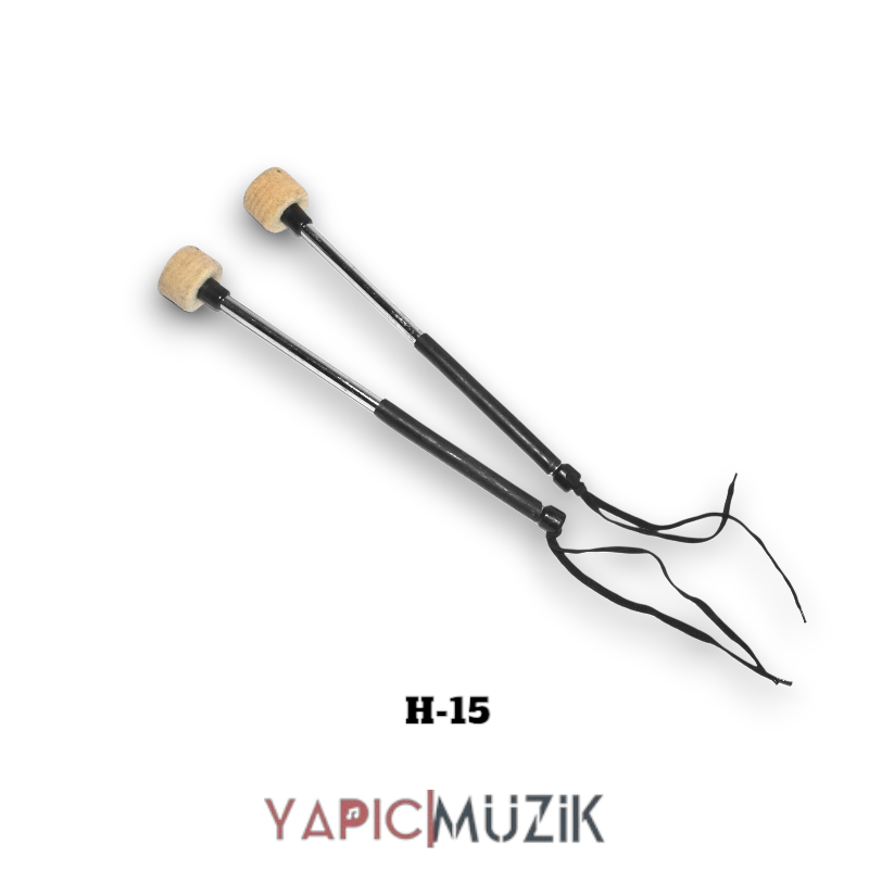 Yapıcı Bando Kısa Metal Davul Tokmağı, H-15