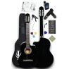 CG-3900BK-xbag Klasik Gitar 4/4 Sap Ayarlı Kesik Kasa Full Set