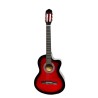 CG-3901RD Klasik Gitar 4/4 Sap Ayarlı Kesik Kasa Full Set
