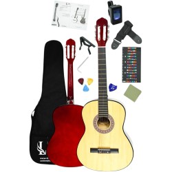 CG-3902NT Klasik Gitar 4/4 Yetişkin Boy Sap Ayarlı Full Set