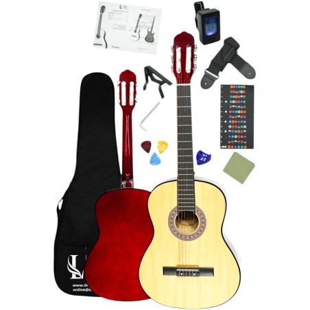 CG-3902NT Klasik Gitar 4/4 Yetişkin Boy Sap Ayarlı Full Set