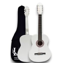 CG-3902WH Klasik Gitar 4/4 Yetişkin Boy Sap Ayarlı Full Set