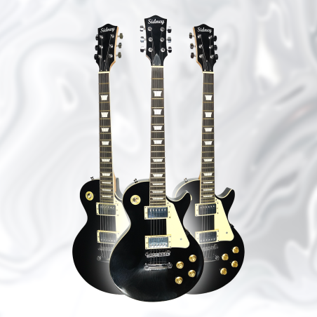 SİDNEY LP-02BK Elektro Gitar – HHS Manyetik Sistemli Les Paul