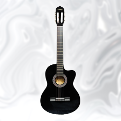 Sidney 4/4 Boy Kesik Kasa Klasik Gitar, SC-3900BK