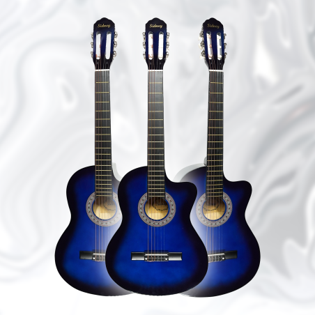 Sidney 4/4 Boy Kesik Kasa Klasik Gitar, SC-3900BLS