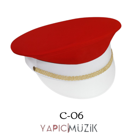 Yapıcı Bando Subay Şapkası, C-06