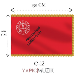 Yapıcı Bando Okul Flaması, C-12