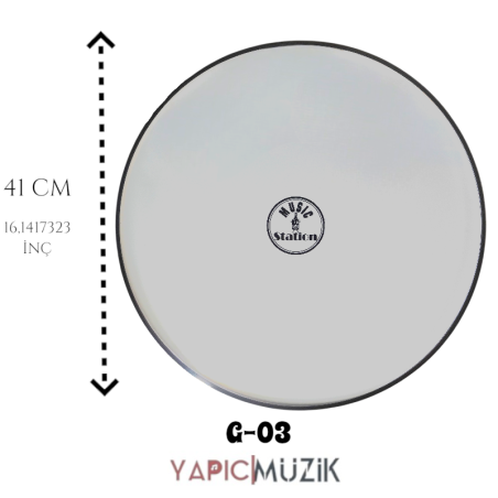 Yapıcı Bando 41 cm. Trampet Cam Derisi, G-03