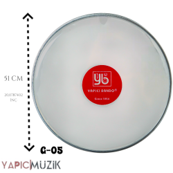 Yapıcı Bando G-05 51 cm. Trampet Cam Derisi, G-05